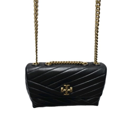 Tory Burch Small Kira Chevron Quilted Crossbody Convertible Shoulder Bag Black - Picture 5 of 14