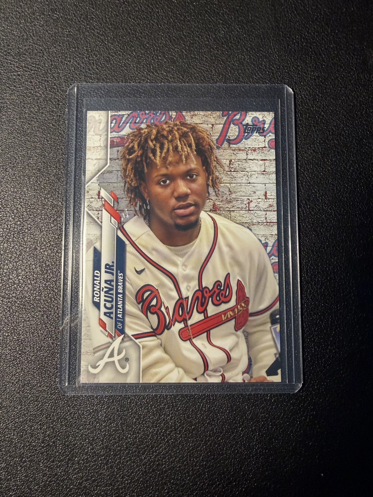 2020 Topps Update Ronald Acuna Jr. #U-145 Image Variation Short Print Braves SP