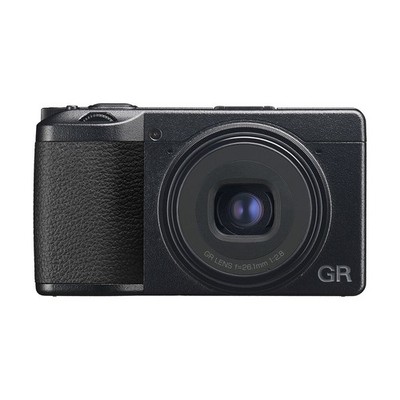 Ricoh GR IIIx Compact Digital Camera - Black (26.1mm f/2.8 GR Lens
