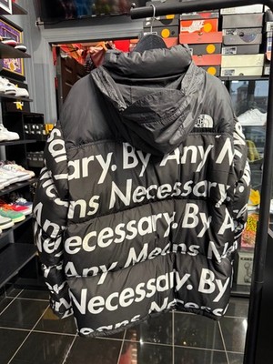 Supreme x The North Face 'By Any Means Necessary' 700 Fill Nuptse