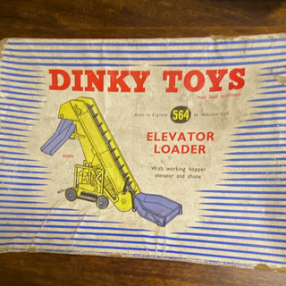 Dinky Toys 564 Elevator Loader 1:43 Vintage Diecast Model with Original Box