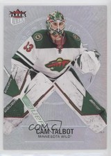 2021-22 Upper Deck Fleer Ultra Medallions Platinum 96/100 Cam Talbot #M-11 10l5
