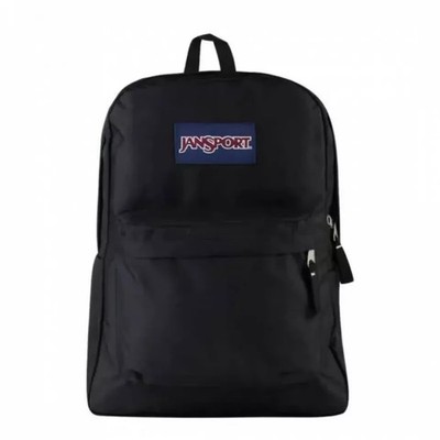 Brandneu Jansport SuperBreak klassischer Schulrucksack - schwarz