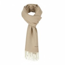 Gant Herringbone Wool Scarf Damen Schal OS Khaki Fransen