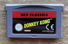 Donkey Kong Nes Classics Advance Nintendo Gameboy Advance Game, GENUINE!