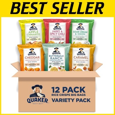 Gluten Free Rice Crisps Snack Variety Pack#