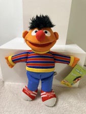 Sesame Street Ernie Plush Toy by Playskool / Hasbro, Over 12M