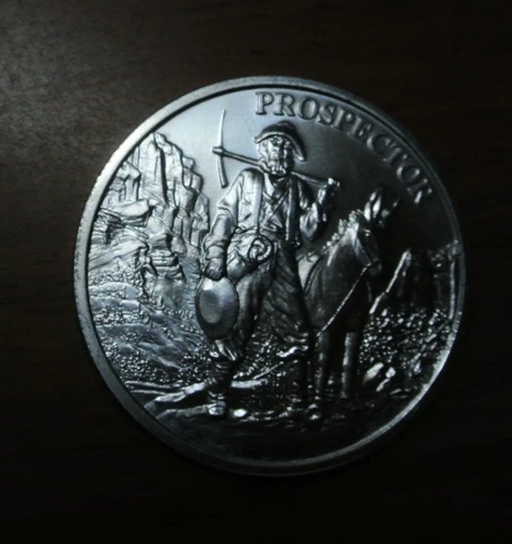Provident Prospector  1 oz .999 Fine Silver Round