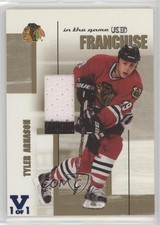 2003-04 In the Game-Used Signature Series Franchise 1/1 Tyler Arnason #F-7 0c6