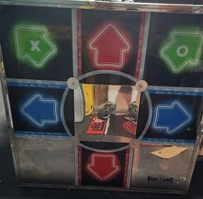 DDR TOURNAMENT Champion METAL DANCE PAD  15 p...