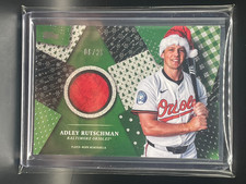 🎅 2025 Topps Holiday Santa Hat Relic Adley Rutschman #HR-AR SSP 06/25