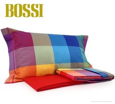 Completo lenzuola BOSSI MATRIMONIALE articolo 3581 ARLECCHINO con sotto angolare