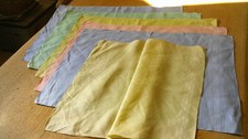 6 UNBENUTZTE UNBENUTZTE VINTAGE IRISCHE LEINEN PLATZSETS -