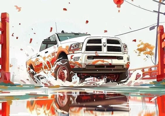 2001 Dodge Ram 2500 3500 5.9L 4X4 Diesel  Engine Control Module 56040286AD - Image 4 of 4