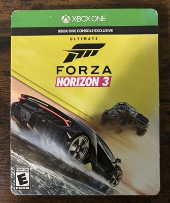 Forza Horizon 3: Ultimate STEELBOOK EDITION (Microsoft Xbox One, 2016) *NO CODES