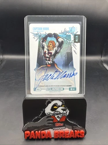 2026 Bo Jackson Battle Arena Captain Hook Ice Auto #12/50 Power 150 Jack Morris