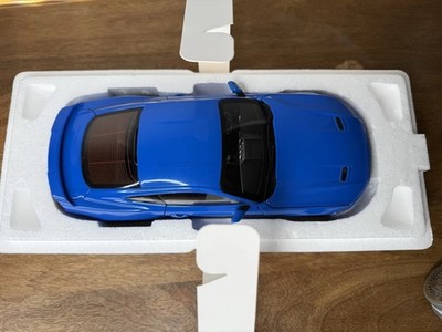 DM 1/18 Scale Model Replicas Ford Mustang GT 2019 Blue RHD Diecast Car Miniature