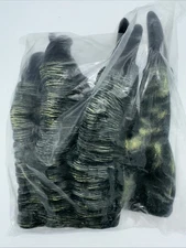 Dinosaur Dragon Claws One Size Green Black Gloves Halloween Costume Cosplay NEW