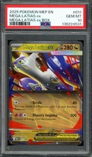 Pokemon TCG Mega Evolution Promos #011 Mega Latias ex Box Promo PSA 10 GEM MT