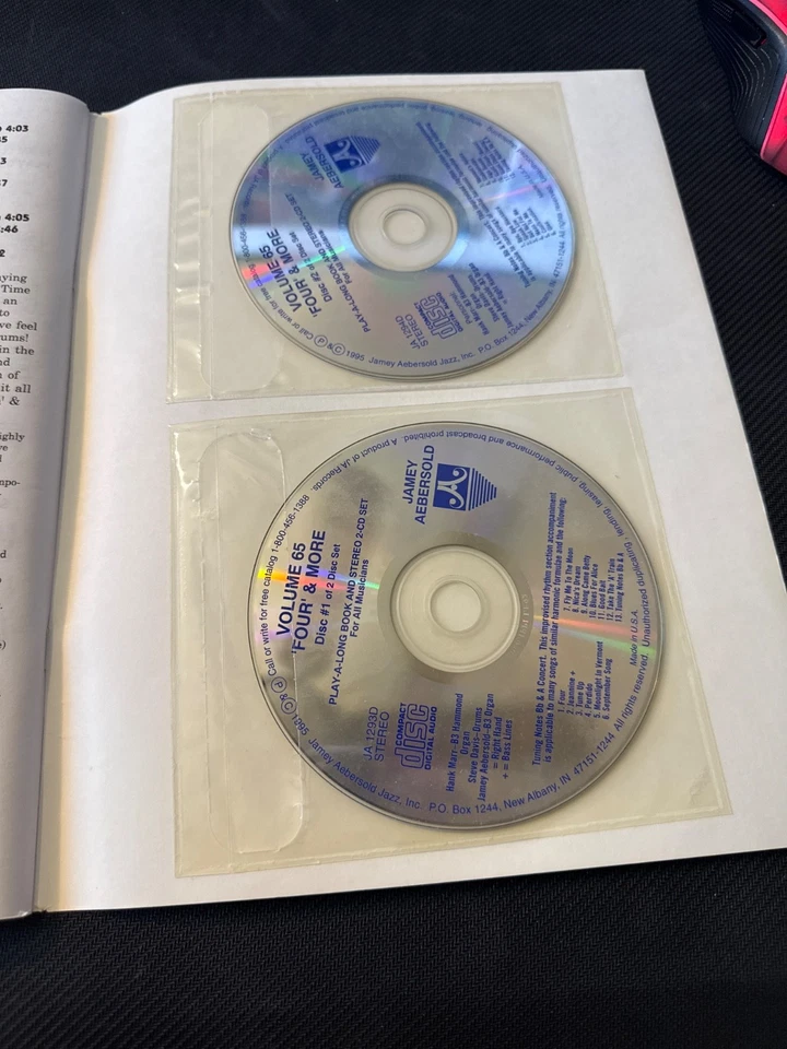 Jamey Aebersold Vol. 65 Four & More Play-A-Long Music Book & CD - Image 4 of 4