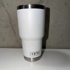 Yeti 30 oz Stainless Steel Rambler Tumbler - White (21070070024) No Lid