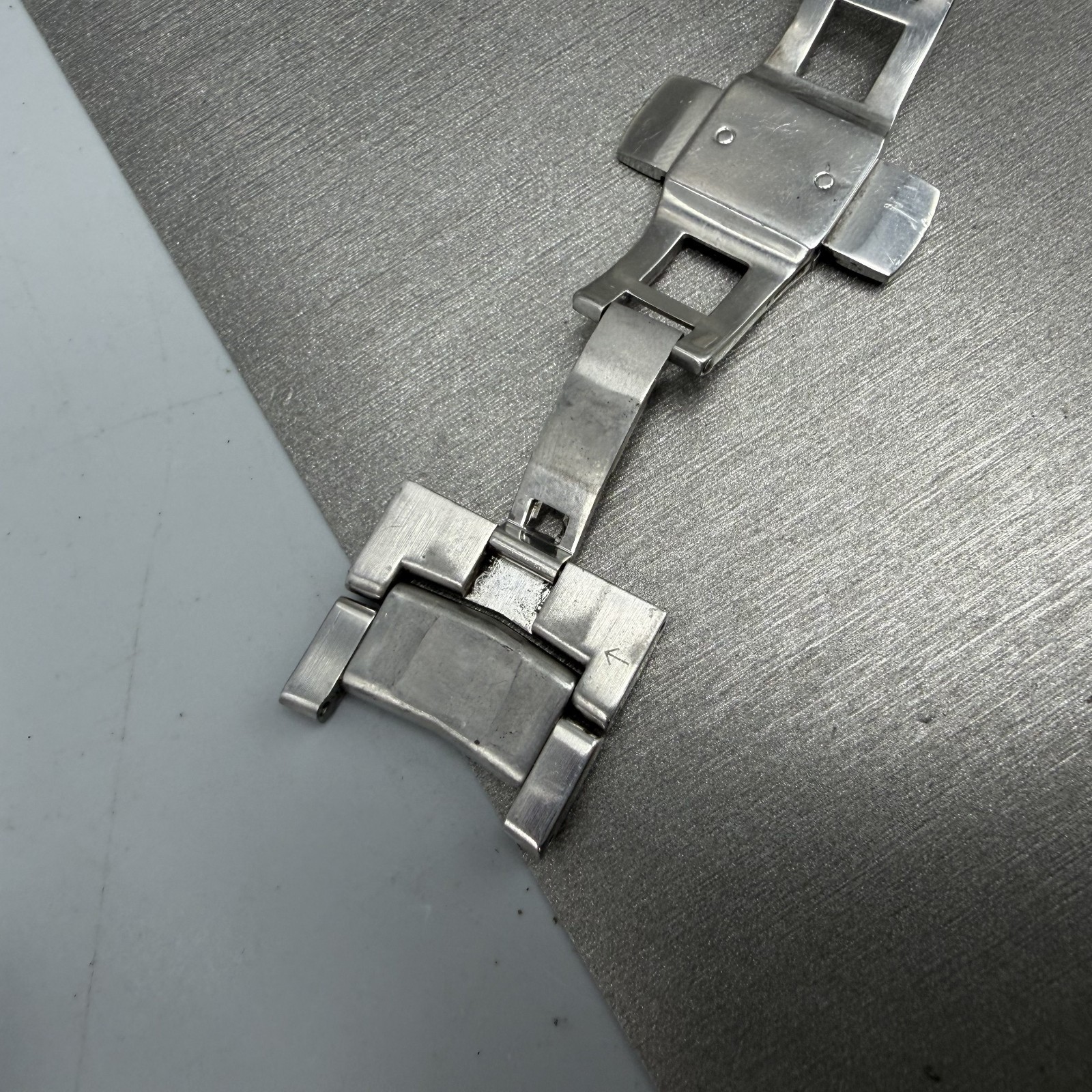 Bulova Accutron Chronograph Watch Men 42mm Black Dial Silver Tone 63B111 New Bat