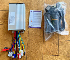E-Bike Controller 36V 48V 500W 30A Brushless LCD Gasgriff Controller Set