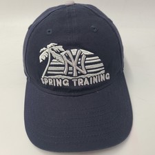 Youth New York Yankees Hat Strapback New Era 9Twenty Blue MLB Spring Training
