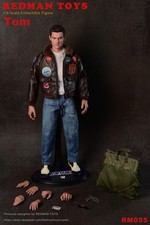 New REDMAN TOYS TOP GUN TOM Tom Cruise RM055 12" Action Figure