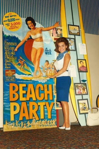 1963 Annette Funicello Beach Party Movie Promotion 13 x 19  Photo Print - product listing photo