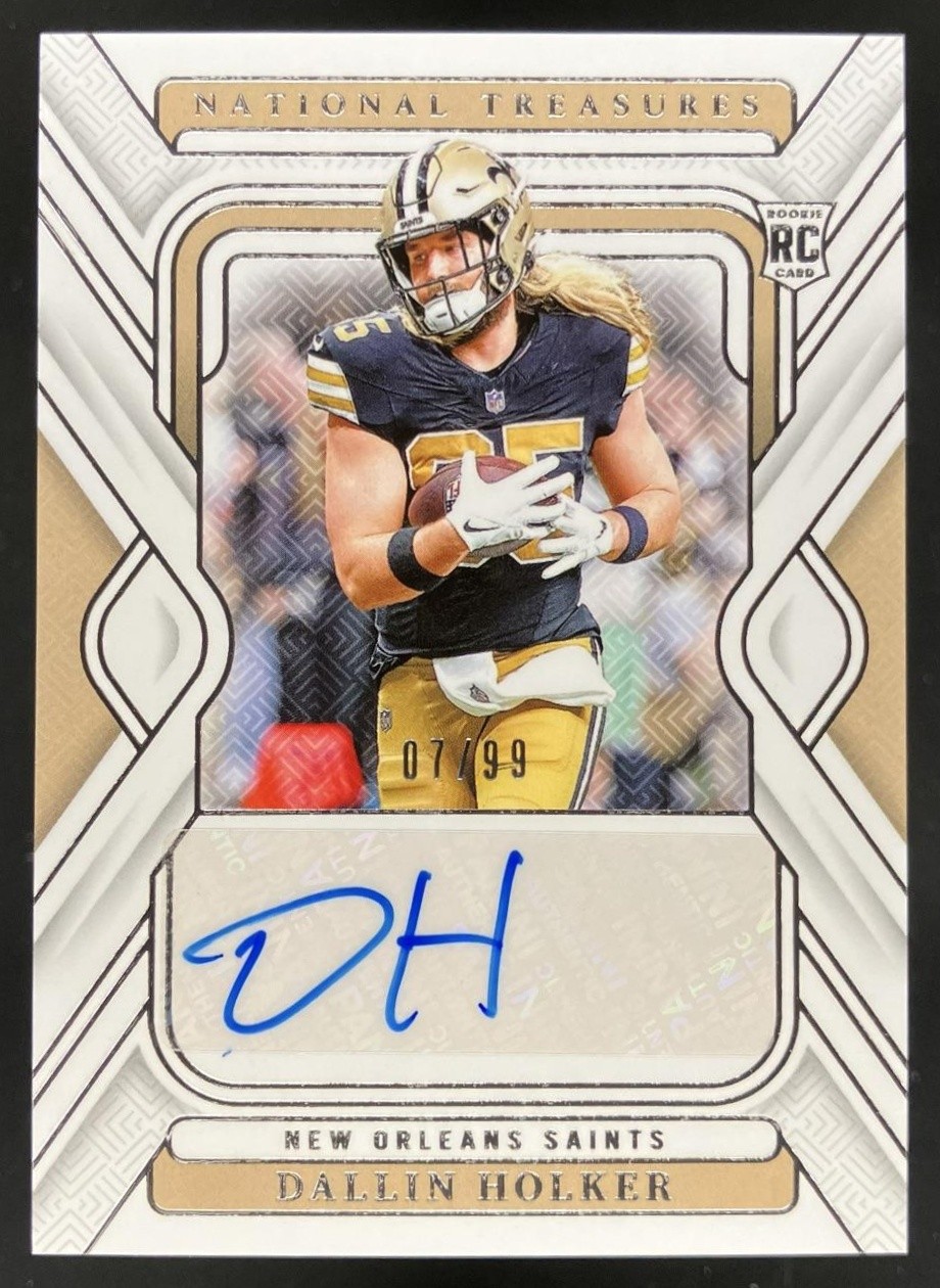 2024 National Treasures Dallin Holker Rookie Signatures /99 RC Auto