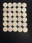 Roosevelt Dimes 90% Silver Mixed Dates 30 Coin Lot