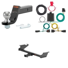 CURT Trailer Hitch Towing Cargo Package, Wiring Harness, 45042 Ball Mount 13364