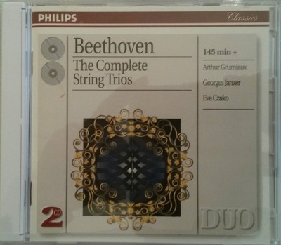 Beethoven: Complete String Trios Ludwig van Beethoven|Arthur Grumiaux|Eva Cz...