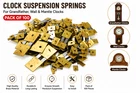 100PCS English French German Suspension Wall Mantle Clock Springs (Assorted)