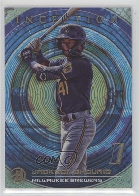 2022 Bowman Inception Blue Foil /99 Jackson Chourio #77 1j2