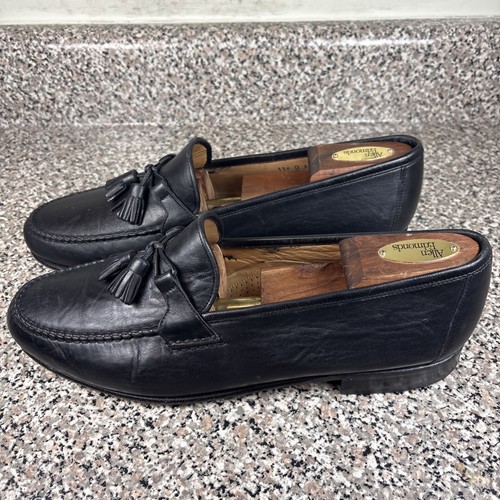 Allen Edmonds Urbino schwarz Quaste Halbschuh hergestellt in Italien elegant/freizeit Herren 11,5 sehr guter Zustand - Bild 6 von 24