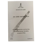 Reproduction of .303 Lewis Machine Gun manual