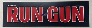 Run and Gun Arcade Marquee Konami Original
