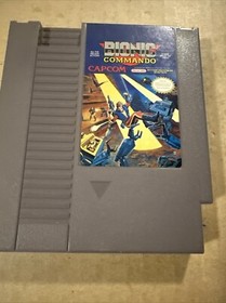 Bionic Commando (NES, 1988) Cleaned Tested Working Authentic Video Game