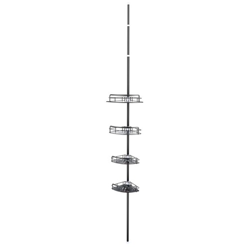4 Tier Metal Rustproof Shower Corner Caddy Organizer for Bathroom Freestanding - Picture 14 of 15