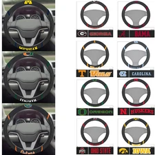 NCAA Pick your Team Car Truck Embroidered Steering Wheel Cover Official Licensed