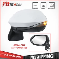 Driver Side Heated Power Mirror w/Turn Signal For 2019 2020 2021 Toyota Corolla