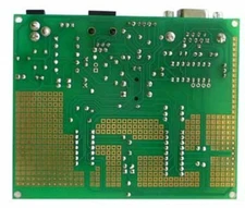 Microchip PIC Prototype Board w RS232 and ICSP, 14- & 18-pin DIP