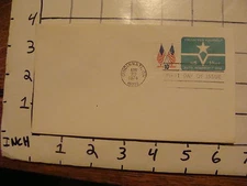 Vintage Envelope FIRST DAY OF ISSUE: aug 23, 1974 VOLUNTEER YOURSELF