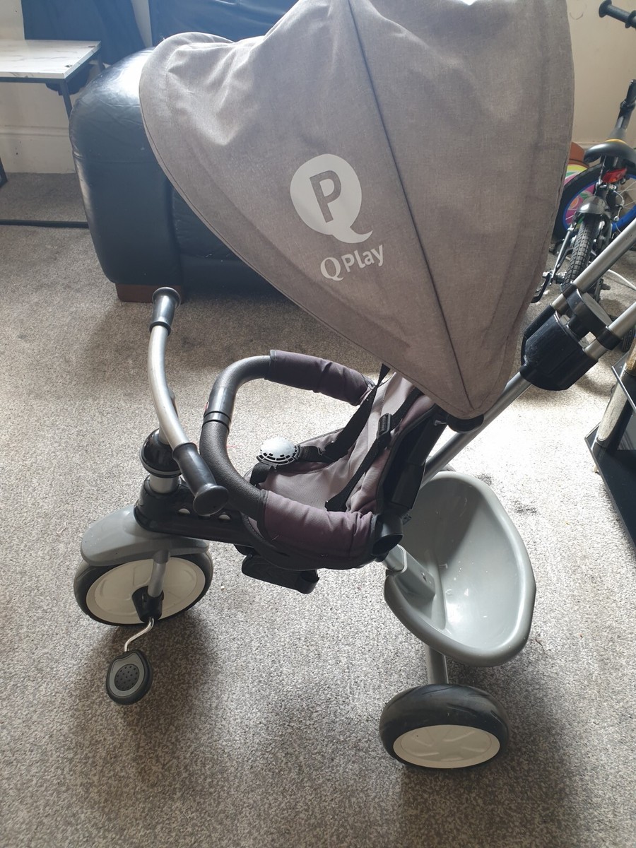 Q Play And Trike Qplay QPlay Confort Tricycle 4-in-1, Blue PlayOne