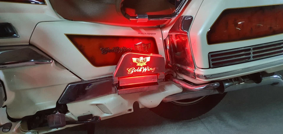 Gold Wing Honda GL 1500 Iluminación Suelo Fundas con LED Amarillos Foto 4 de 4
