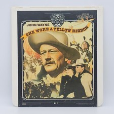 She Wore A Yellow Ribbon CED VideoDisc 1976 John Wayne