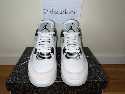 Nike Air Jordan 4 Retro Military Black Size 11 Brand New DH6927