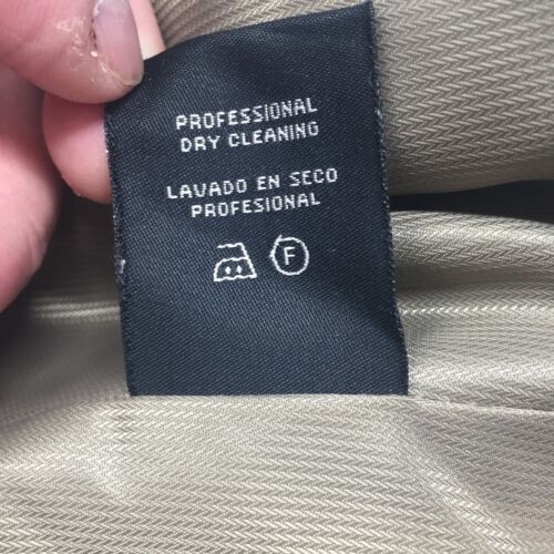 Giacca blazer da uomo George taglia 40 grigio marrone chiaro regolare con due bottoni - Foto 11 di 11